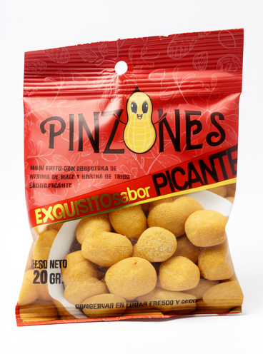 Cacahuates pinzones sabor picante 20 gr