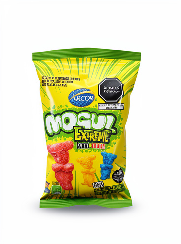 Gomitas Mogul Extreme Tutti Frutti de Arcor 55 gr