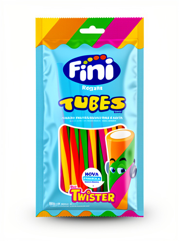 Fini tubos sabor fruta 80 gr