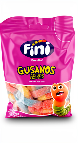 Fini gusanos acidos 90 gr