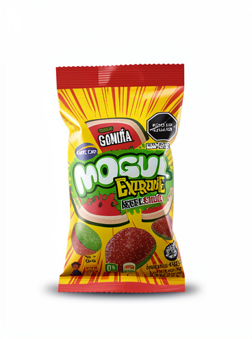 Gomitas Mogul extreme sandía de Arcor 50 gr