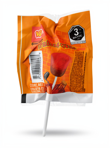 Trabalenguas paleta sabor fruta con chile de Vero 16 gr