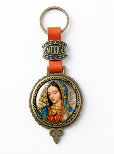 Llaveros de la Virgen de Guadalupe