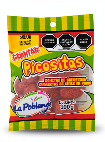 Gomitas Picositas La Poblana 100 gr