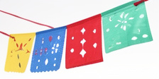 Banderines de plastico