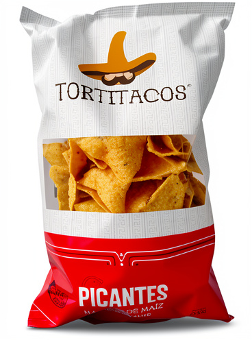 Tortitacos Nachos de Maiz Picante 200gr