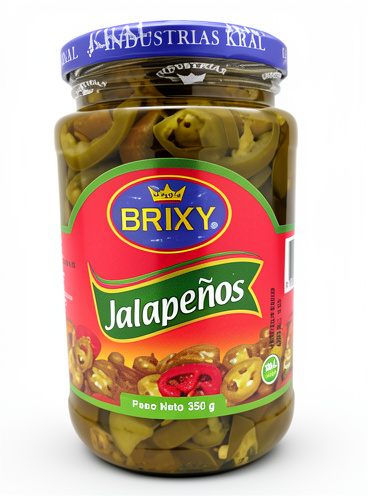 Jalapeños Brixy 350 gr