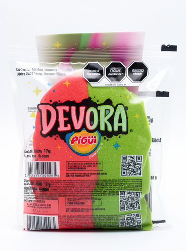 Cachetada Devora bisabor 17 gr