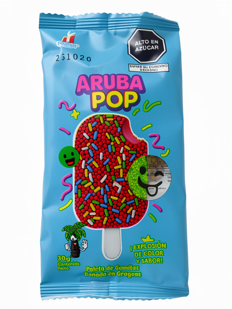 Aruba paleta manzana 30 gr