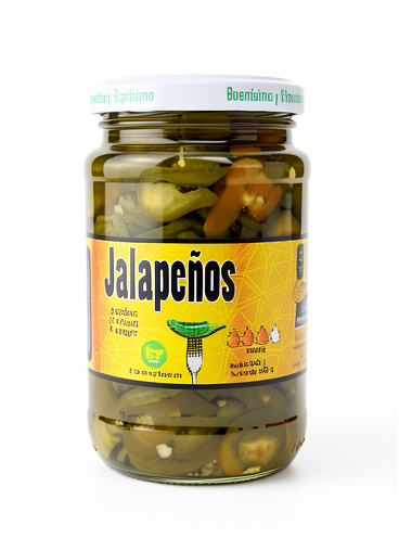 Jalapeños en rodajas al vinagre 340 gr