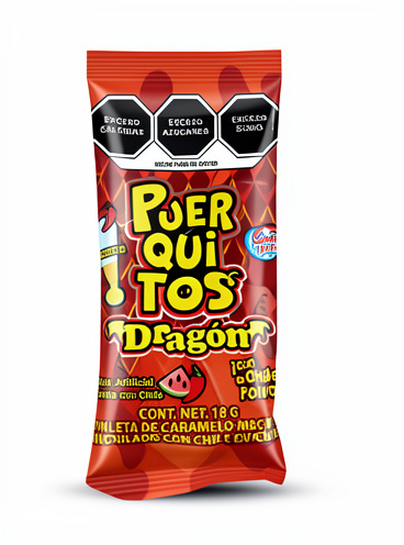 Puerquitos Dragón Paleta 18 gr