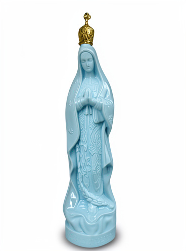 Virgen grande con agua 27 cm