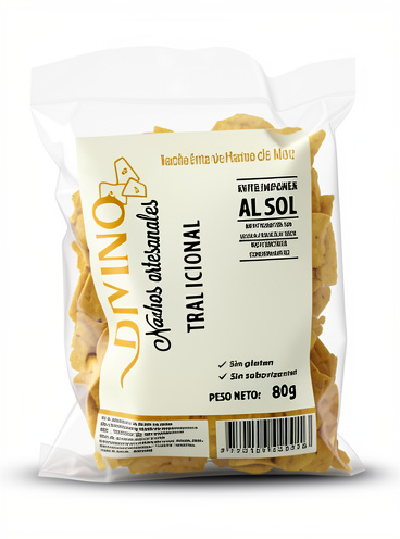 Nachos Artesanales Divino 80 gr