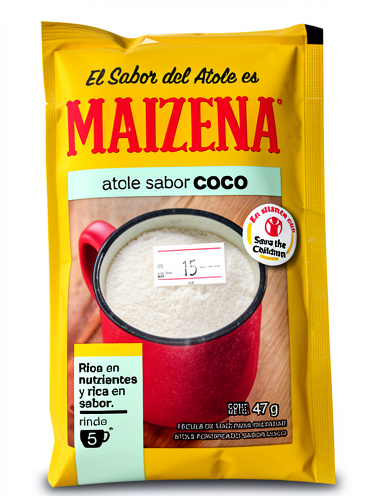 Atole Maizena Coco