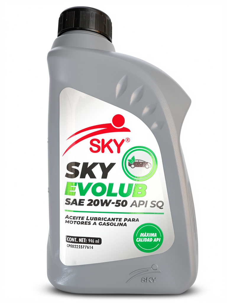 ACEITE 20W50 API SQ SEMI-SYNTHETIC SKY EVOLUB
