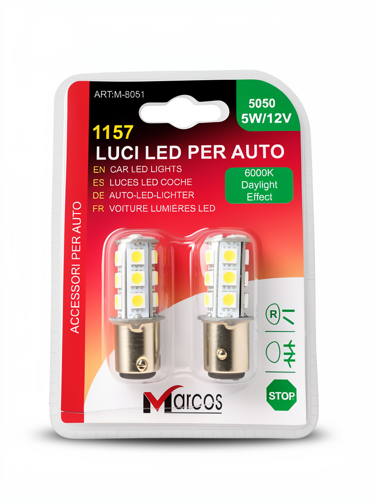 LUCES LED PARA AUTO 5W/12V