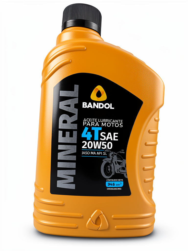 ACEITE 20W50 API SL MINERAL BANDOL 4T MOTO