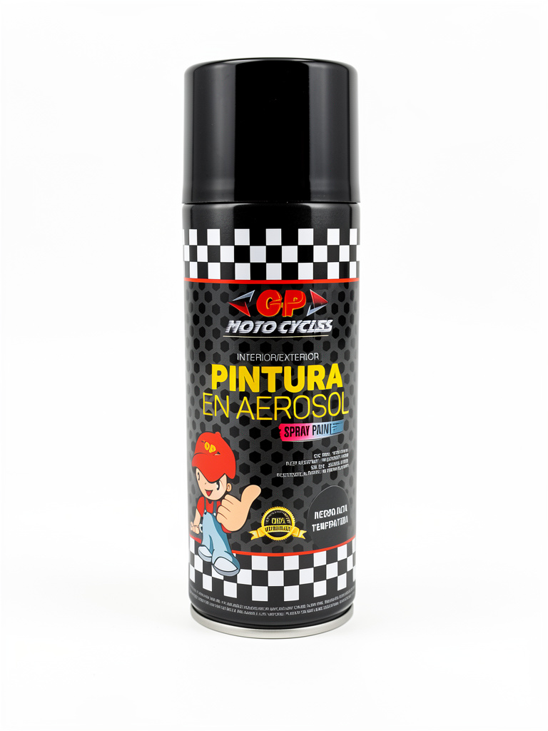 PINTURA NEGRA ALTA TEMPERATURA
