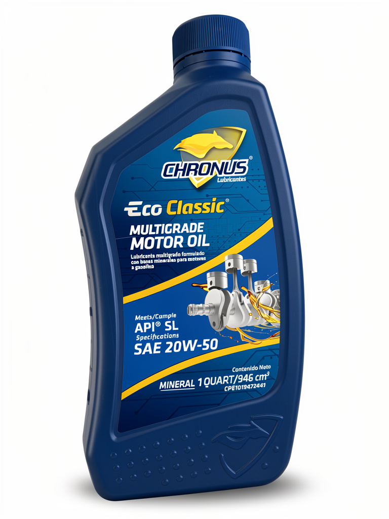 ACEITE 20W50 API SL MINERAL CHRONUS ECO CLASSIC