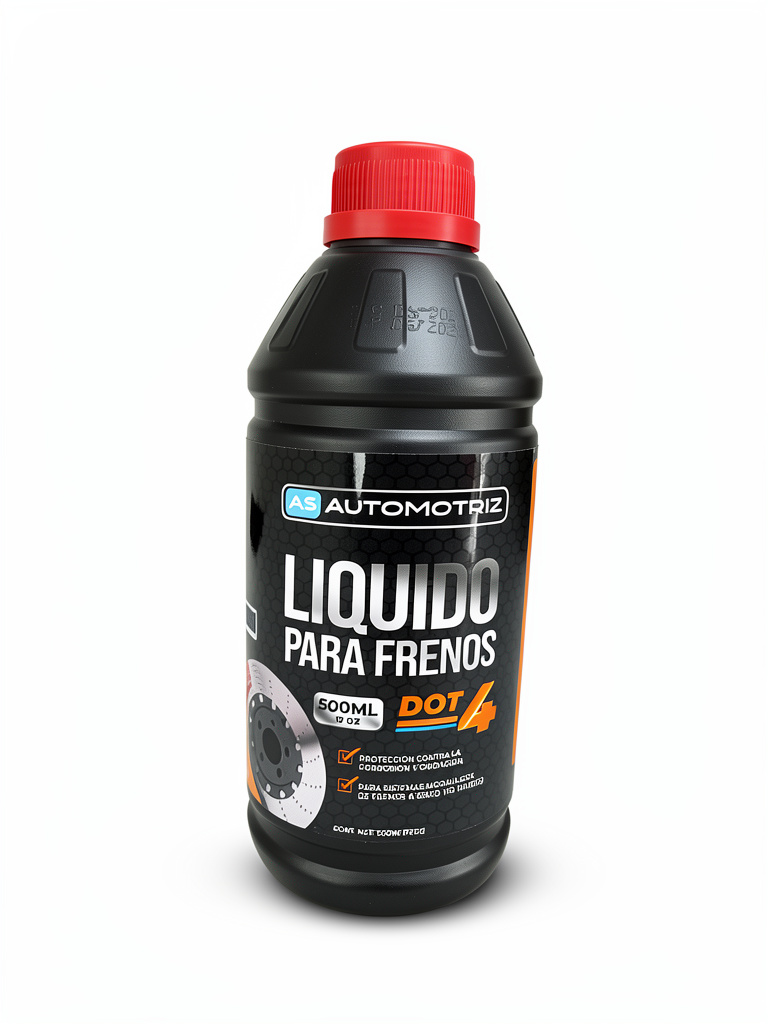 LIGA DE FRENOS DOT 4 - 500ML (AS) AUTOMOTRIZ
