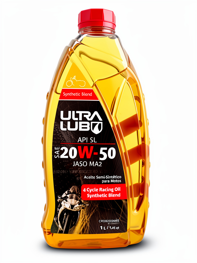 ACEITE 20W50 API SL SEMI-SYNTHETIC ULTRA LUB 4T MOTO