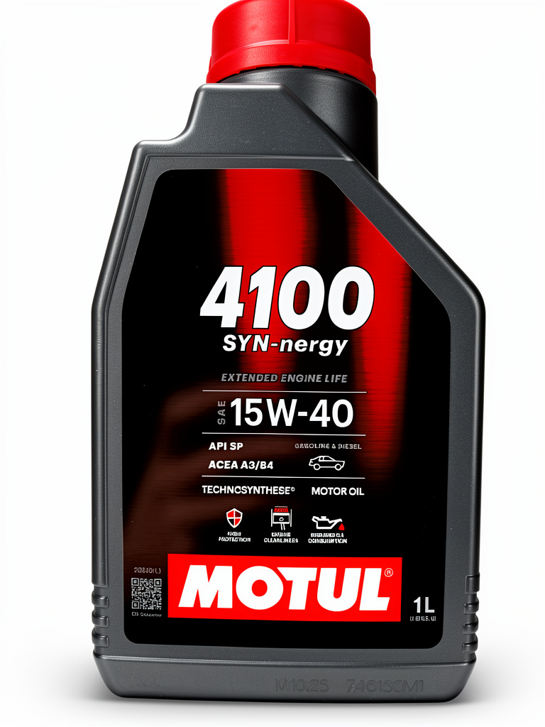 ACEITE 15W40 API SP SEMI-SYNTHETIC MOTUL 4100