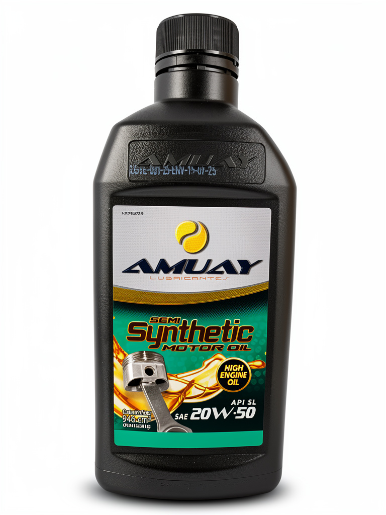 ACEITE 20W50 API SL SEMI-SYNTHETIC AMUAY