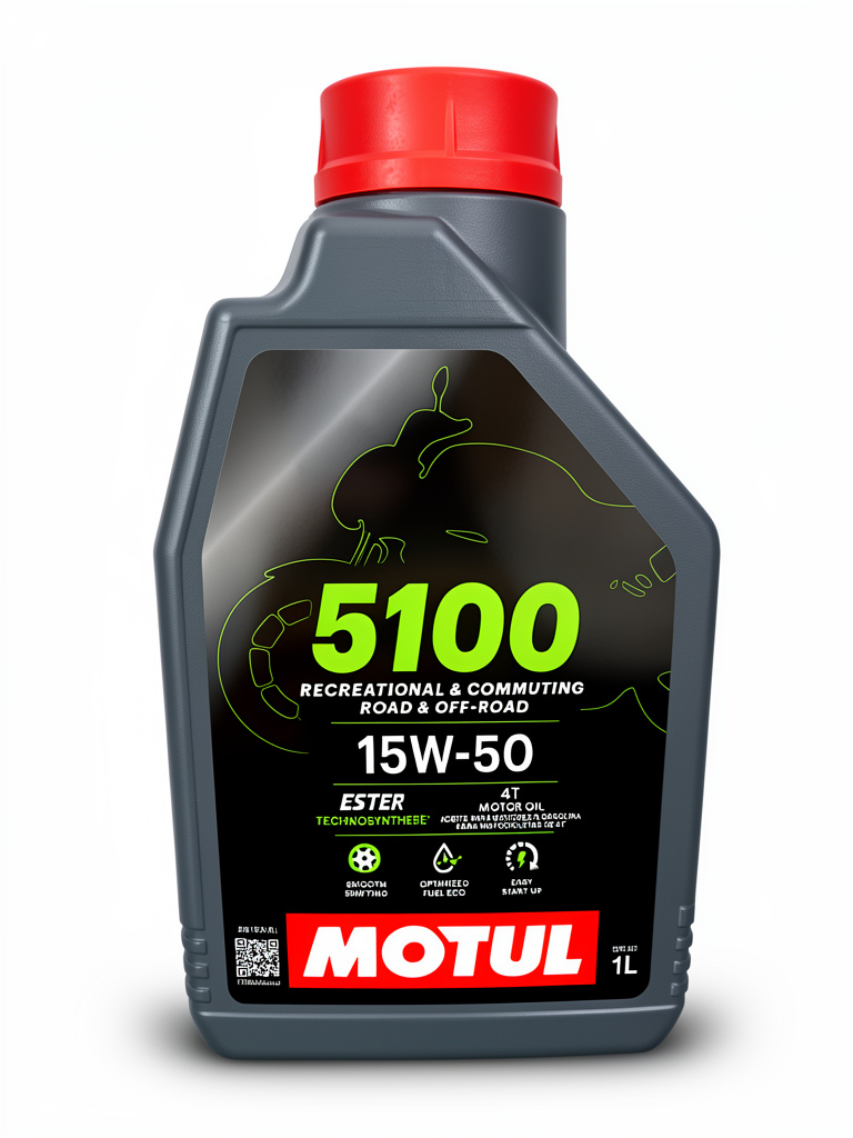 ACEITE 15W50 API SP SEMI-SYNTHETIC MOTUL 5100 4T MOTO