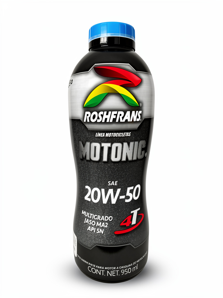 ACEITE 20W50 MINERAL API SN 4T MOTO ROSHFRANS