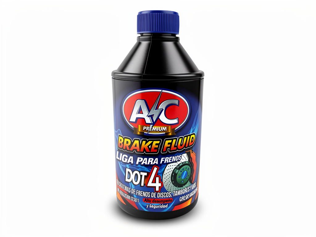 LIGA DE FRENOS DOT 4 - 355ML AC PREMIUM