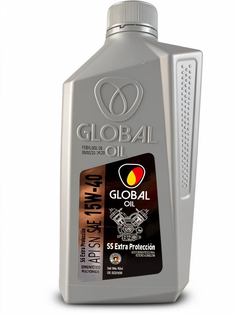 ACEITE 15W40 API SN SEMI-SYNTHETIC GLOBAL OIL