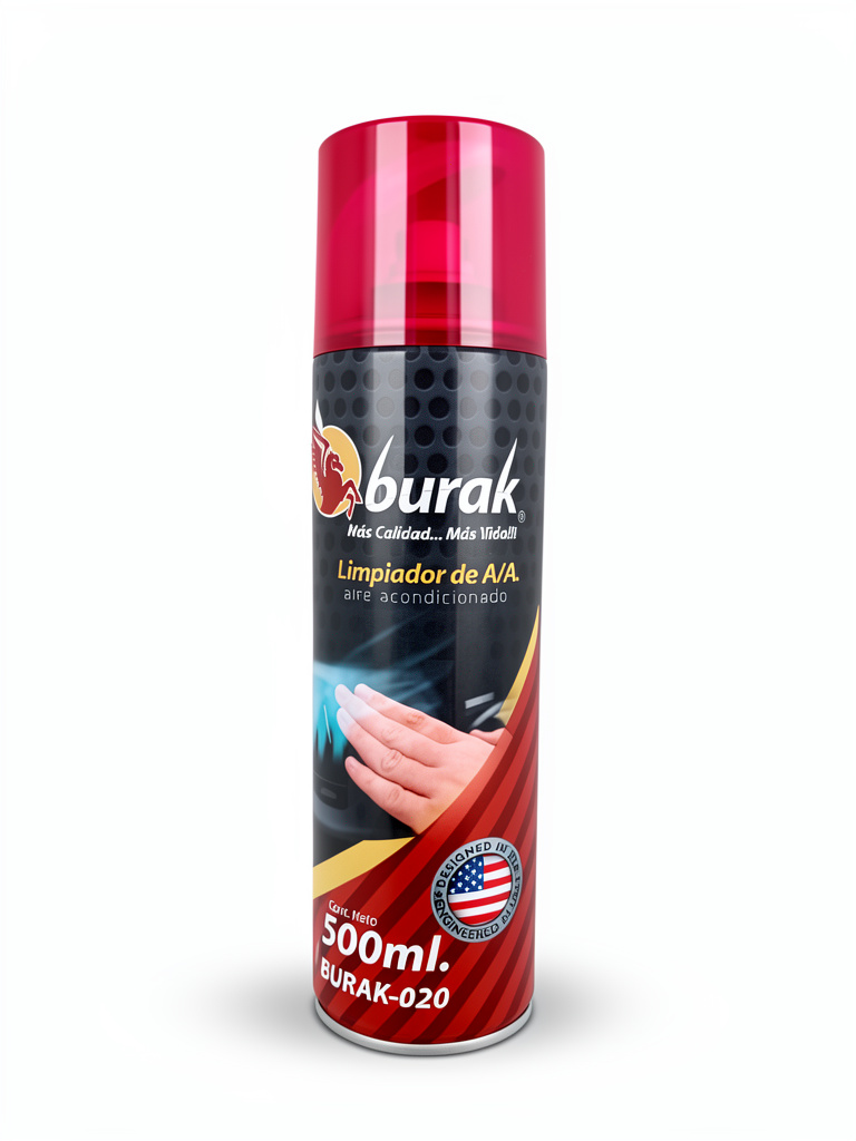 LIMPIADOR DE AIRE ACONDICIONADO BURAK 500ml