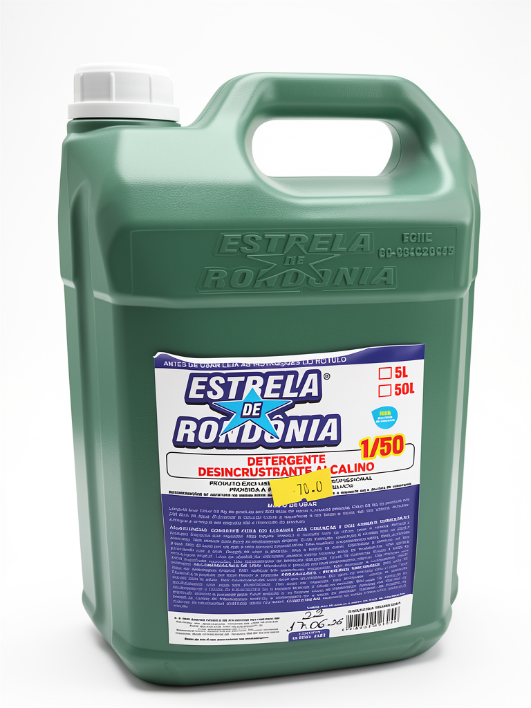 Detergente desncrustante alcalino