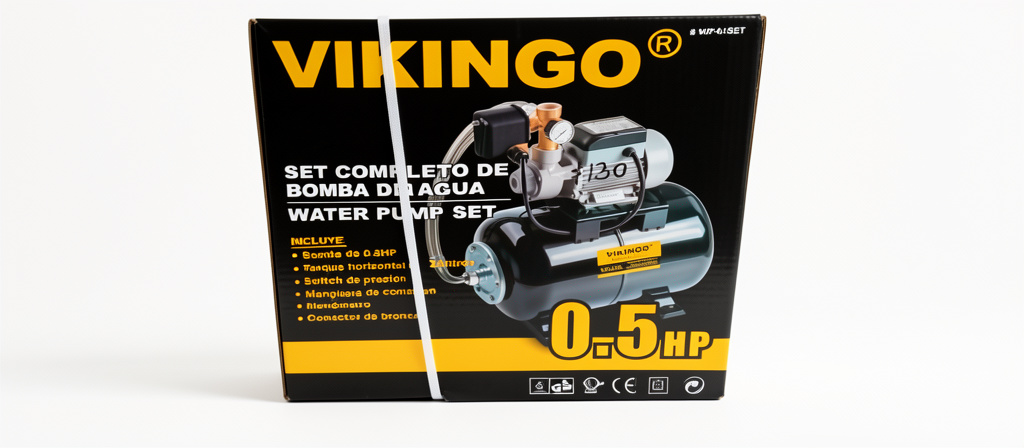 Bomba para agua 1/2 Hp VK