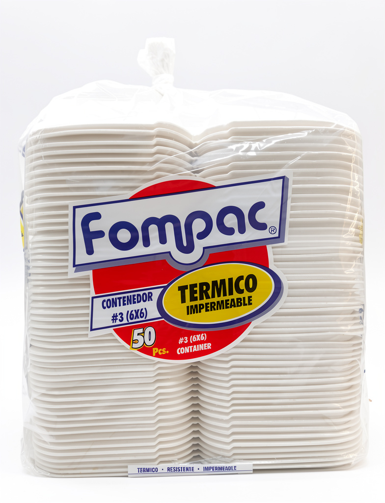 Bandeja Fompac 6x6