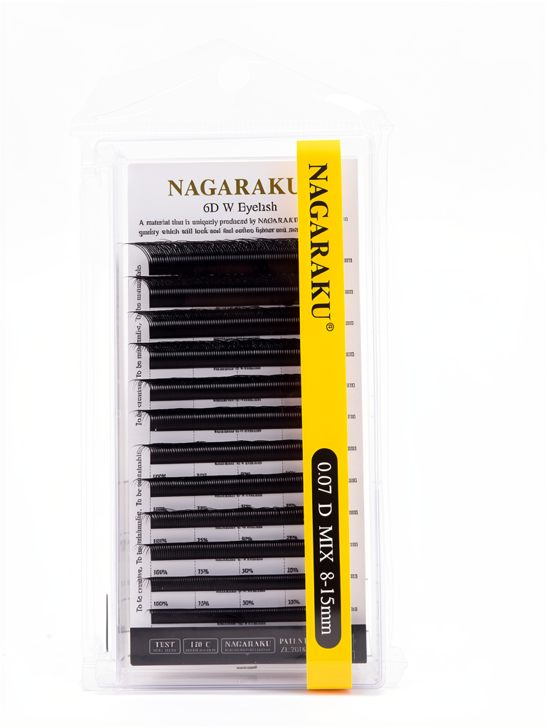 Pestañas Nagaraku 6D 0.07D mix