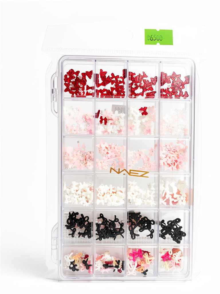 Decoración surtida x24 Naez (moños)
