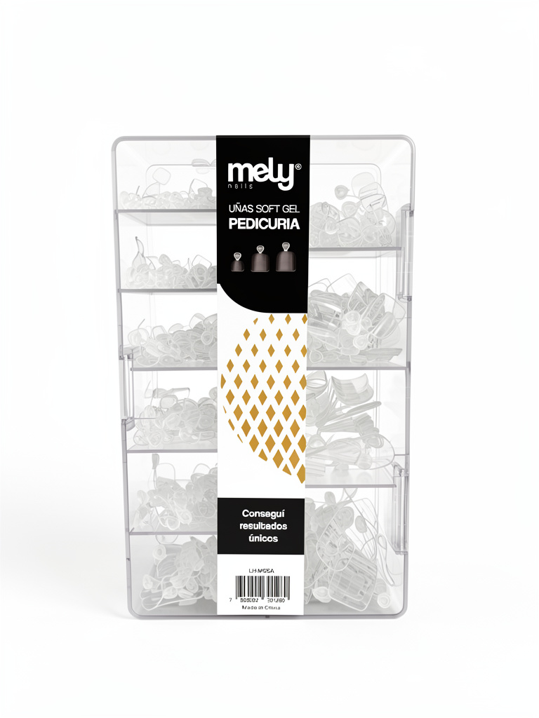 Tips Mely para pies caja x500