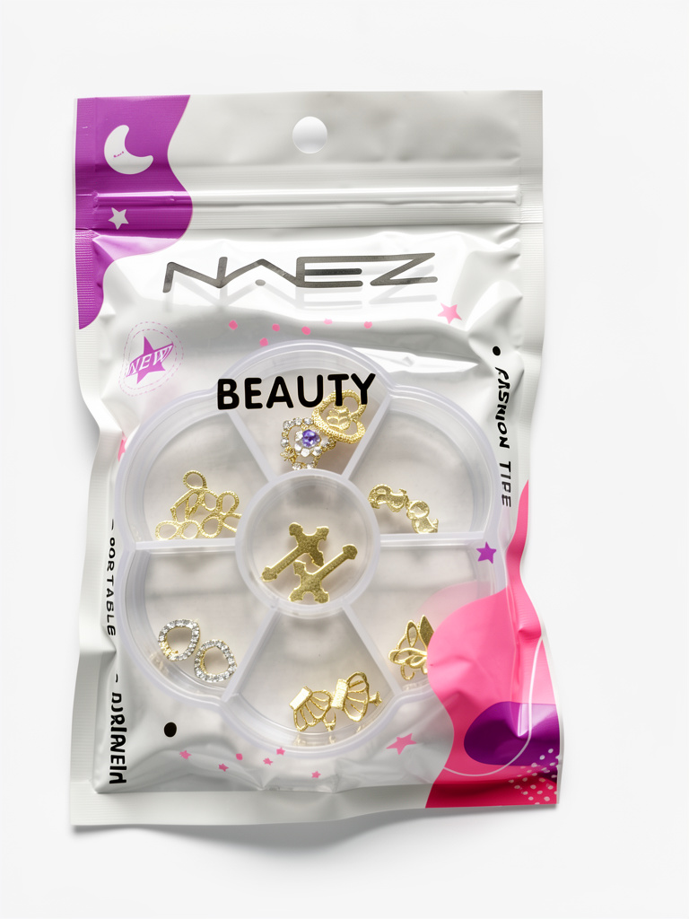 Decoración Naez surtida flor x7 divisiones