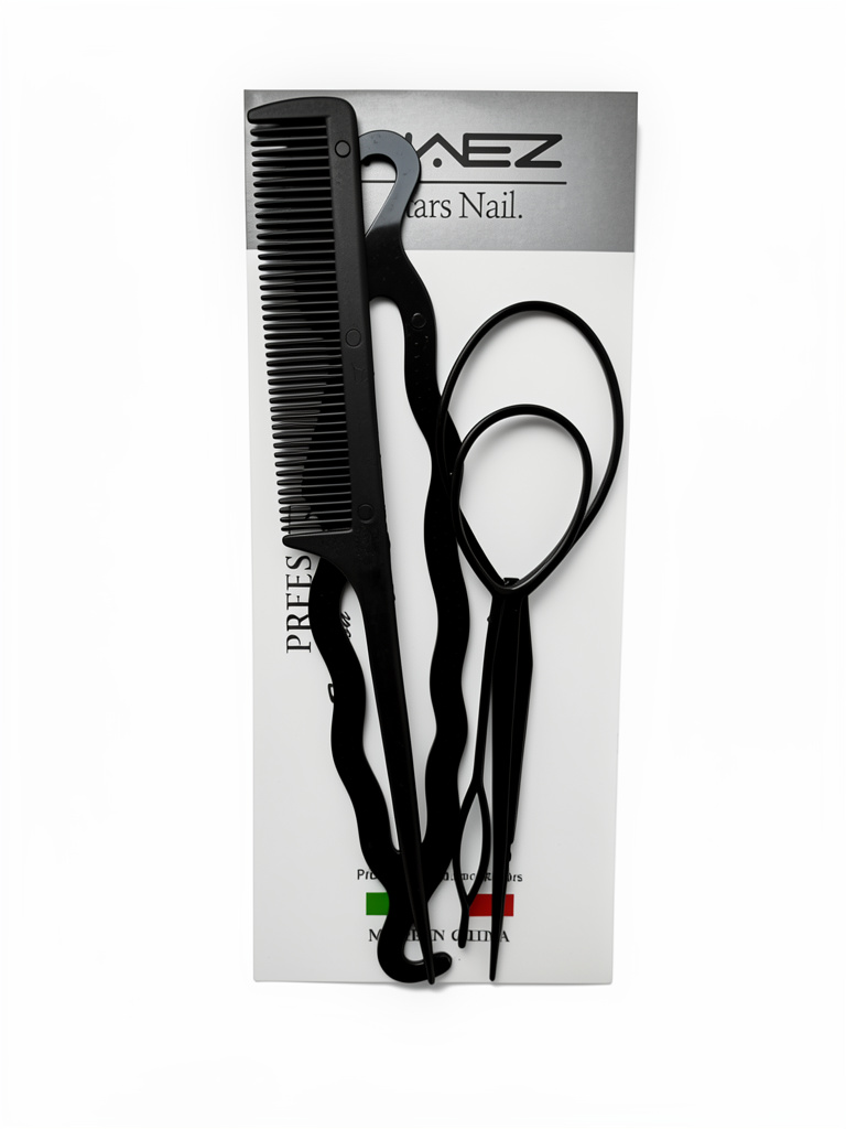 Set de peinado Naez x4