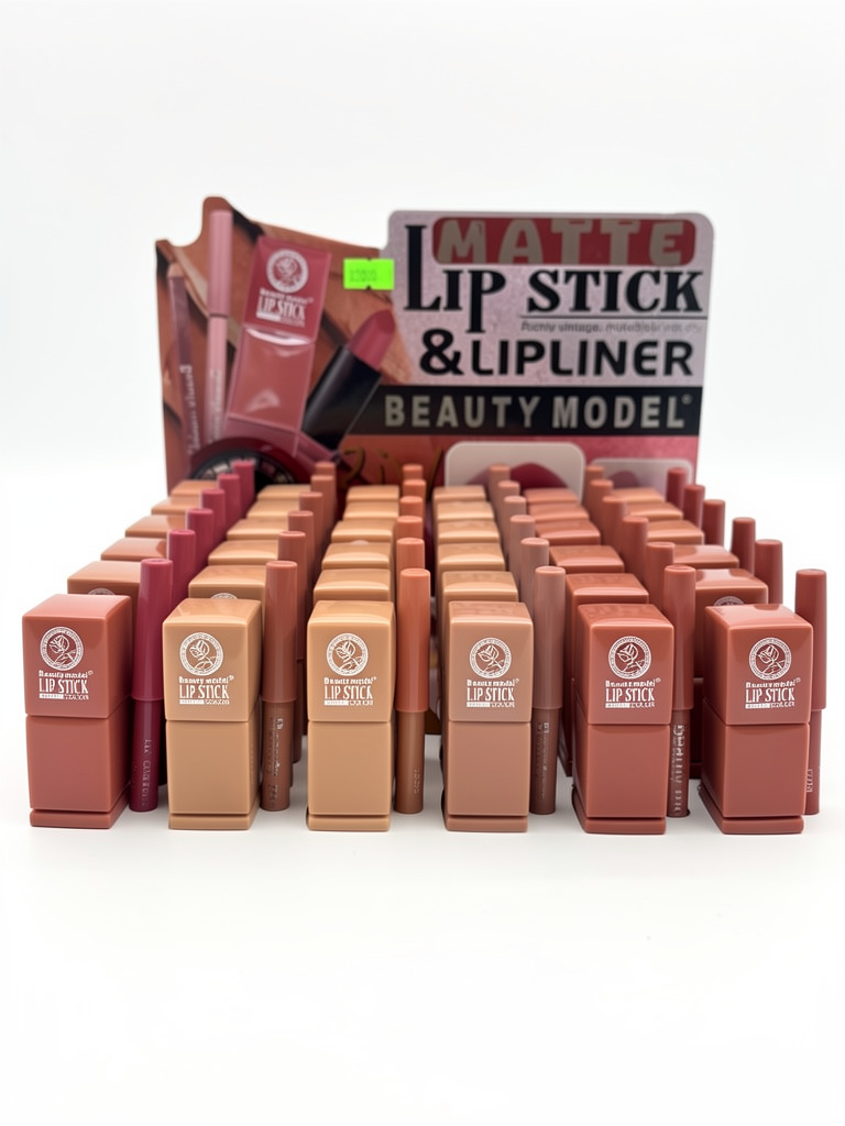 Labial mate + delineador de labios