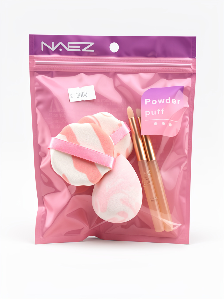 Set de esponjas Naez + brocha de ojos x5u