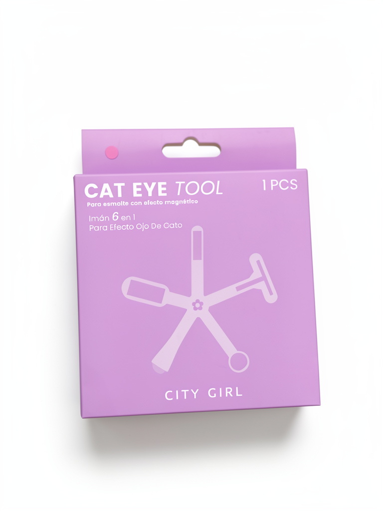 Imán ojo de gato City Girl 6 en 1