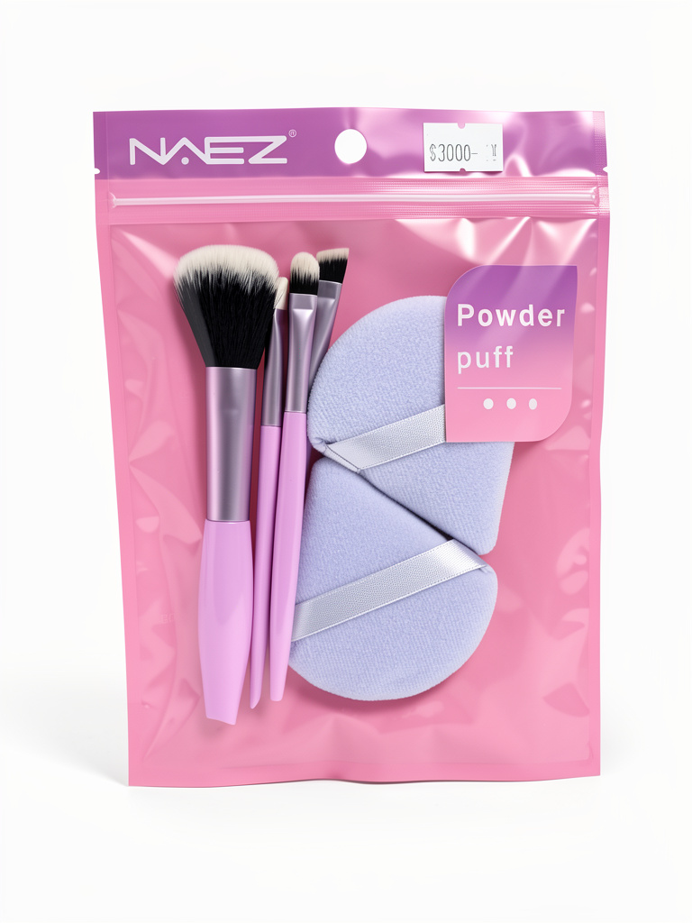 Set de brochas + borlas triángulo Naez