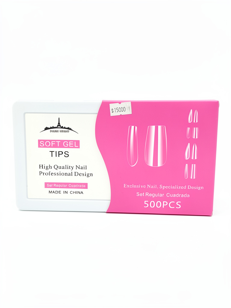 Tips Paris Night cuadrado caja rosa x500