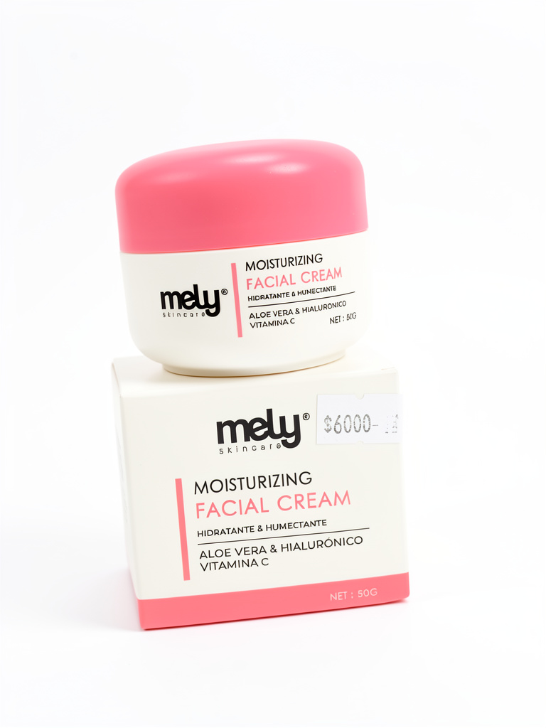 Crema facial hidratante x50ml Mely