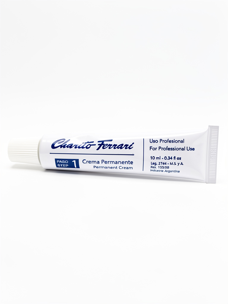 Paso 1 crema permanente Charito Ferrari 10ml
