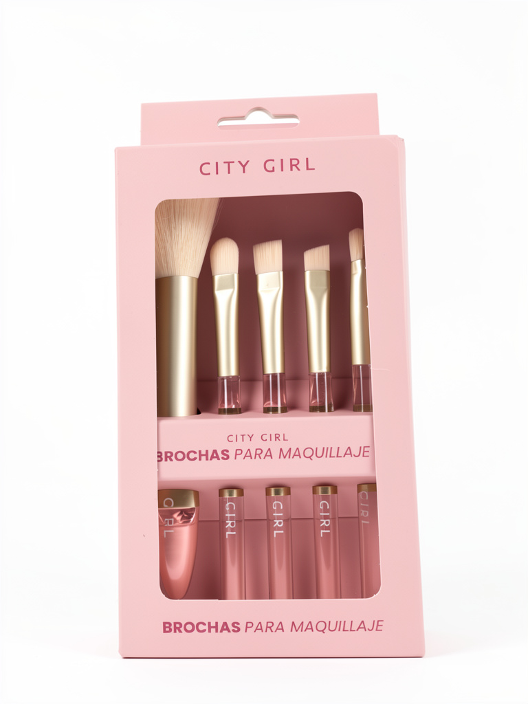 Set de brochas City Girl x5
