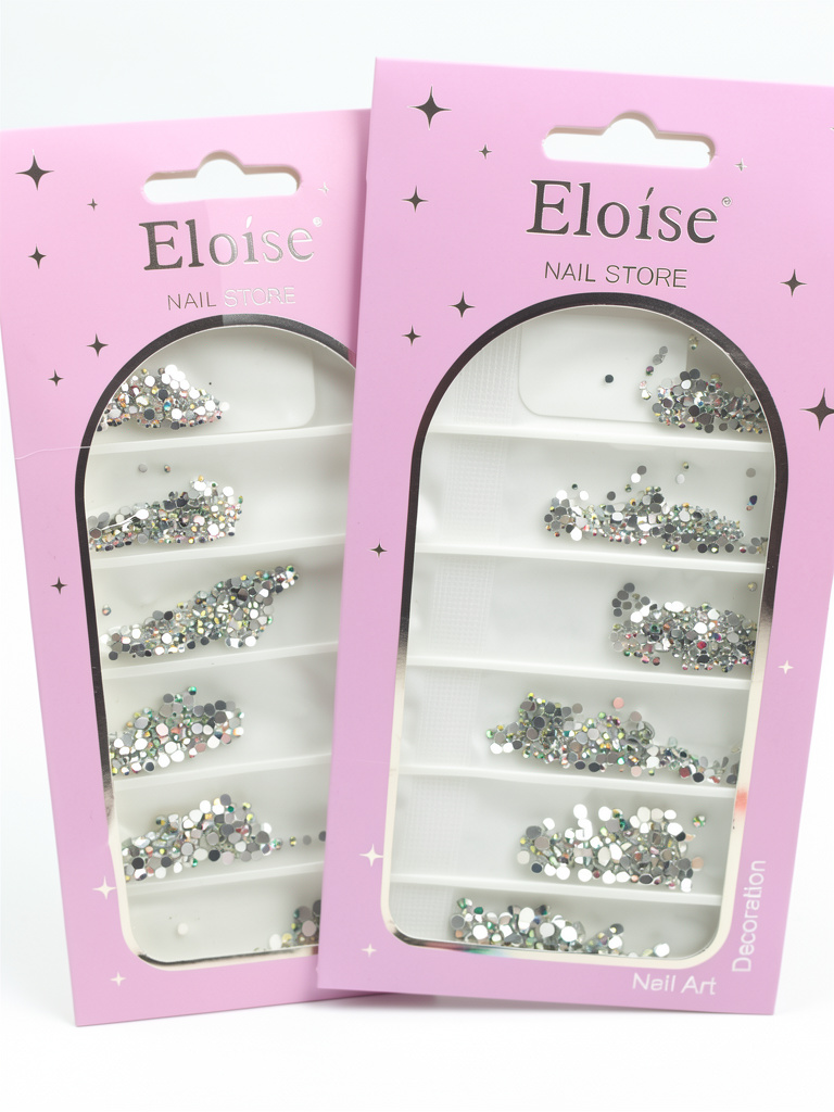 Strass Eloise (plateados y tornasol)