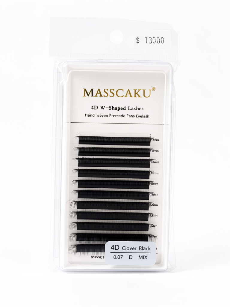 Pestañas 4D 0.07D mix Masscaku